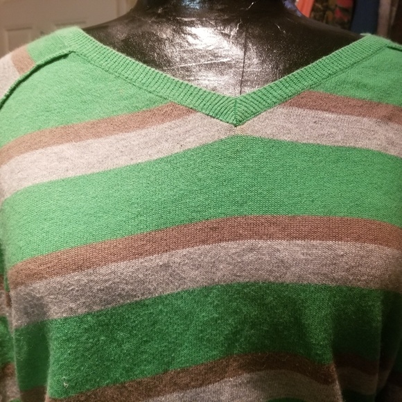 Paper Denim & Cloth Green Sweater - Picture 3 of 4
